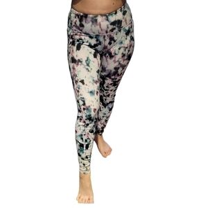 Old Navy Go Dry small fitted leggings watercolour design